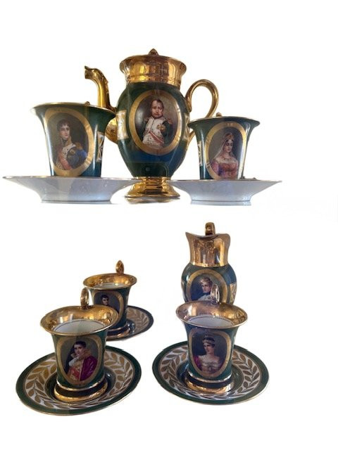 Service à café en porcelaine de Sèvres-photo-4