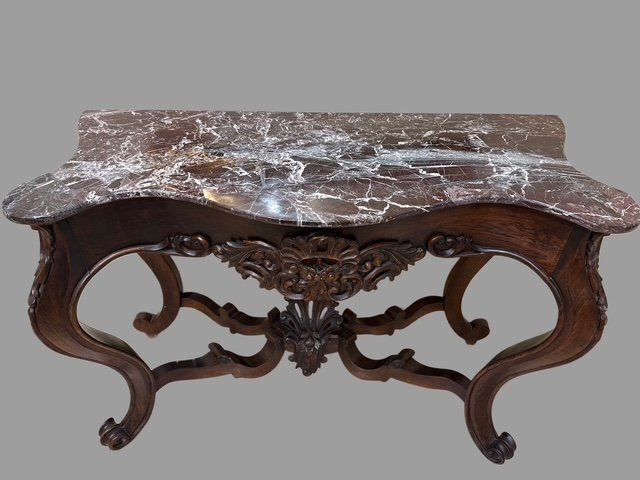 Neapolitan Louis Philippe Console Table-photo-3