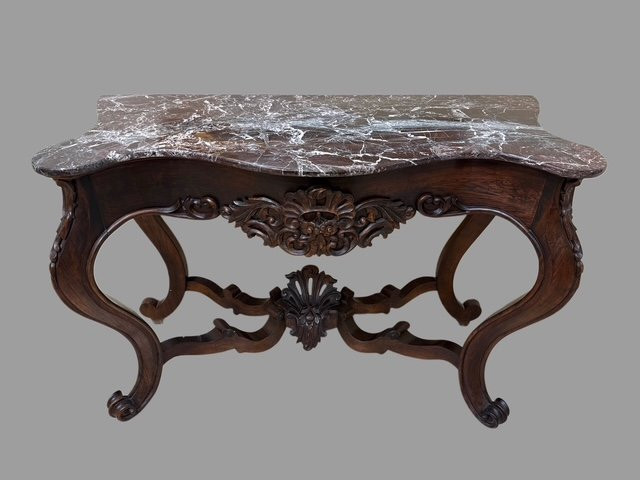 Neapolitan Louis Philippe Console Table-photo-8
