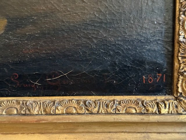 Peinture à l'Huile Sur Toile-photo-8