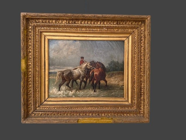Tabluaux l'Huile Sur panneau-photo-3