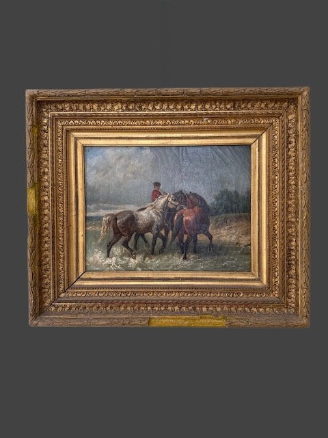 Tabluaux l'Huile Sur panneau-photo-4