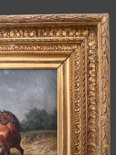 Tabluaux l'Huile Sur panneau-photo-7