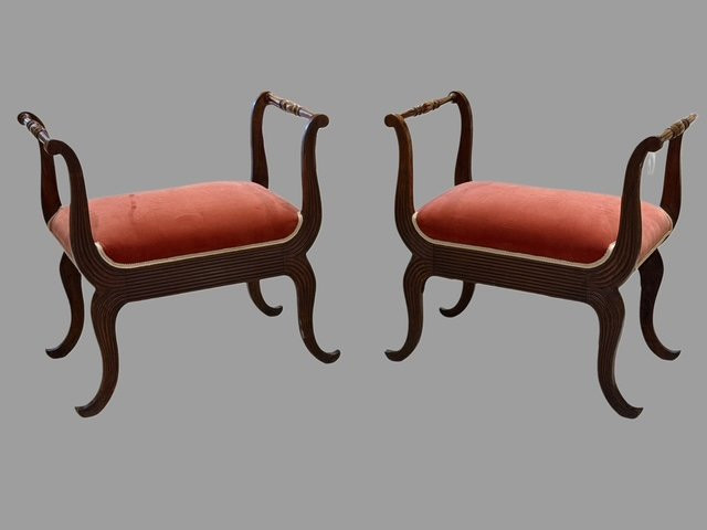 Paire de banquettes-photo-2