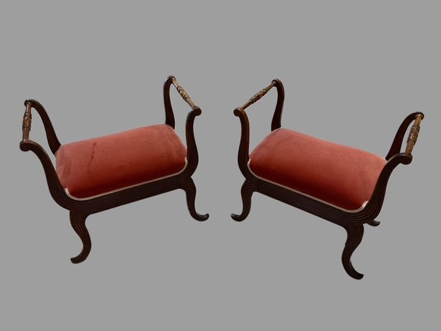 Paire de banquettes-photo-4
