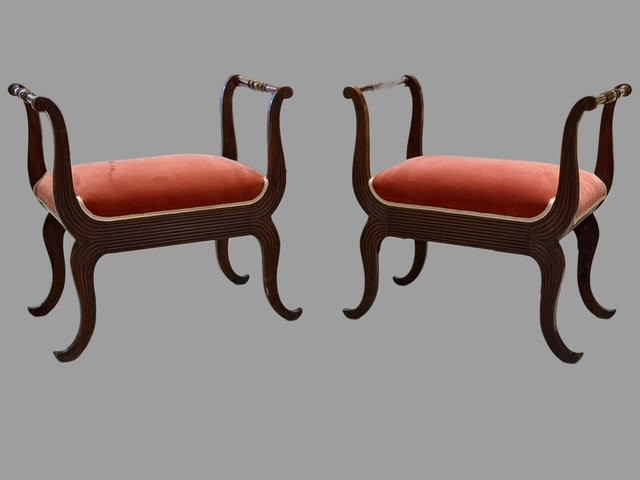 Paire de banquettes-photo-4