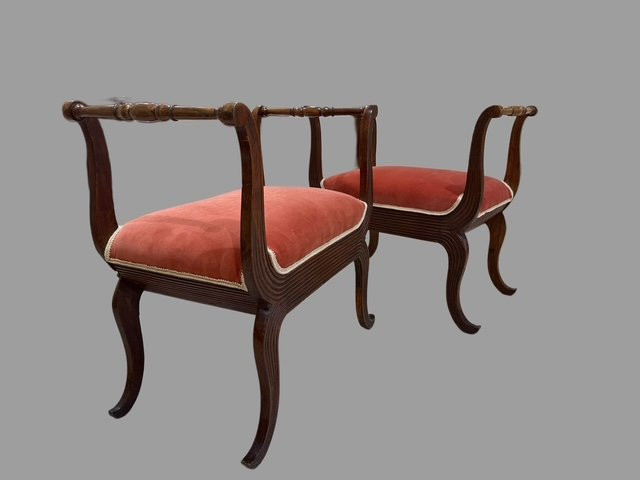 Paire de banquettes-photo-5