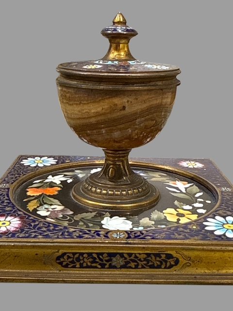 A Pietra Dura  Inkwell -photo-2