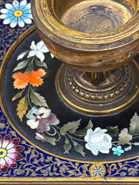 A Pietra Dura  Inkwell -photo-3