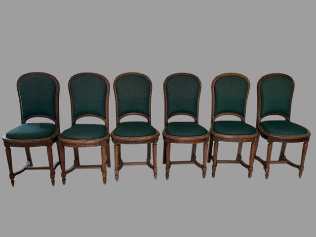 Set Of Six Chairs 