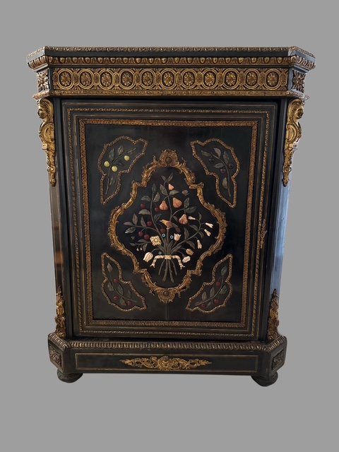Sideboard With Semi-precious Stones -photo-3