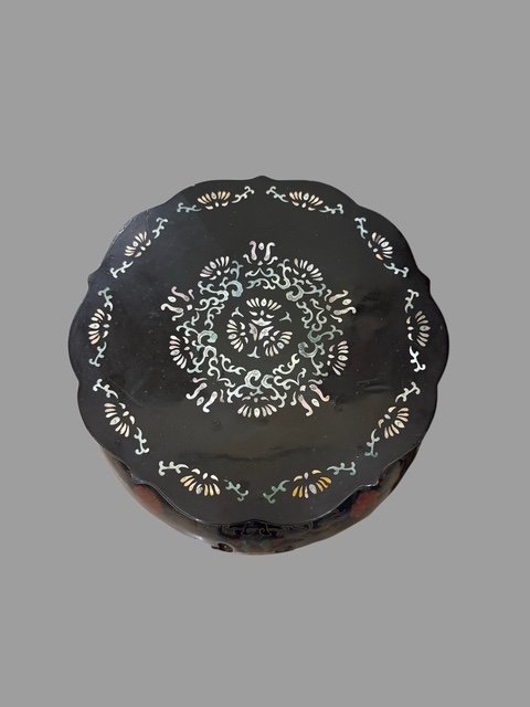 Table avec tabourets oriental-photo-2