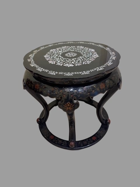 Table avec tabourets oriental-photo-2