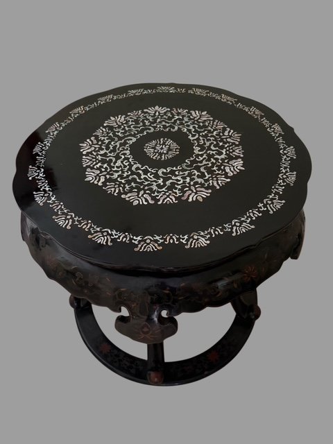 Table avec tabourets oriental-photo-4