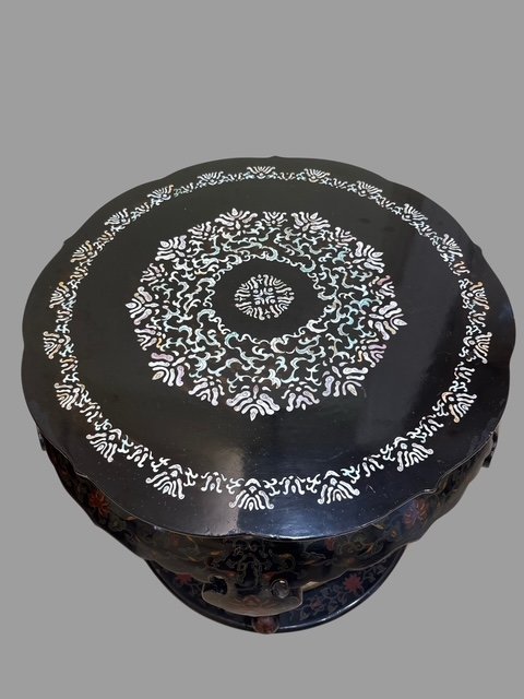 Table avec tabourets oriental-photo-6