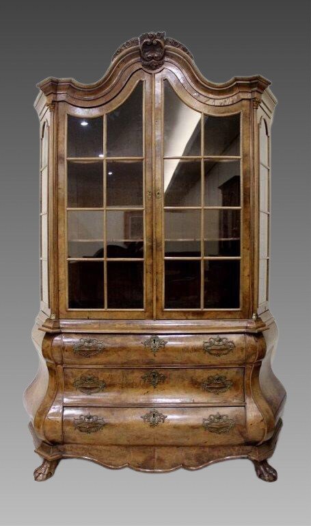 Dutch Walnut Showcase