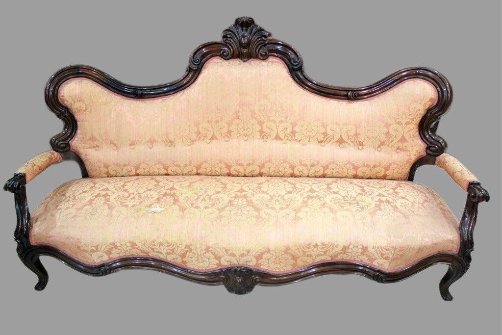 Neapolitan Sofa In Rosewood-photo-2