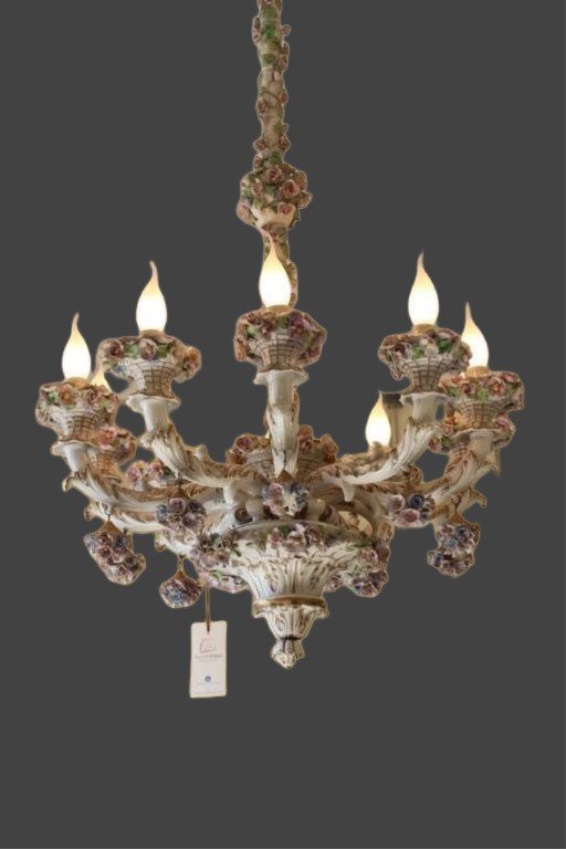 Lustre En Porcelaine -photo-2