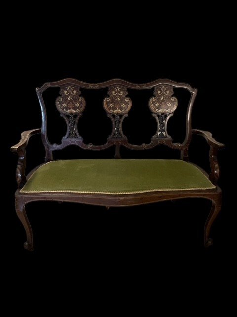 A Sofa Two Armchairs Two Victorian Chairs-photo-6