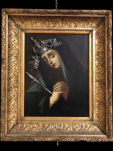 PEINTURE "MARIA ADDOLORATA"