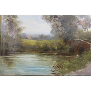 Peinture à l'Huile Sur Toile