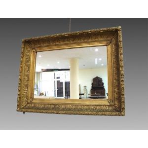 French Mirror In Gilt Wood