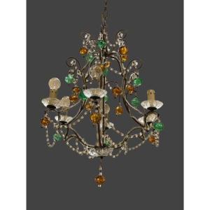 Lustre Avec Verre Couleur