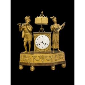 Gilt  Bronze Clock