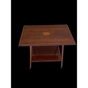 Edwardian Inlaid Small Table