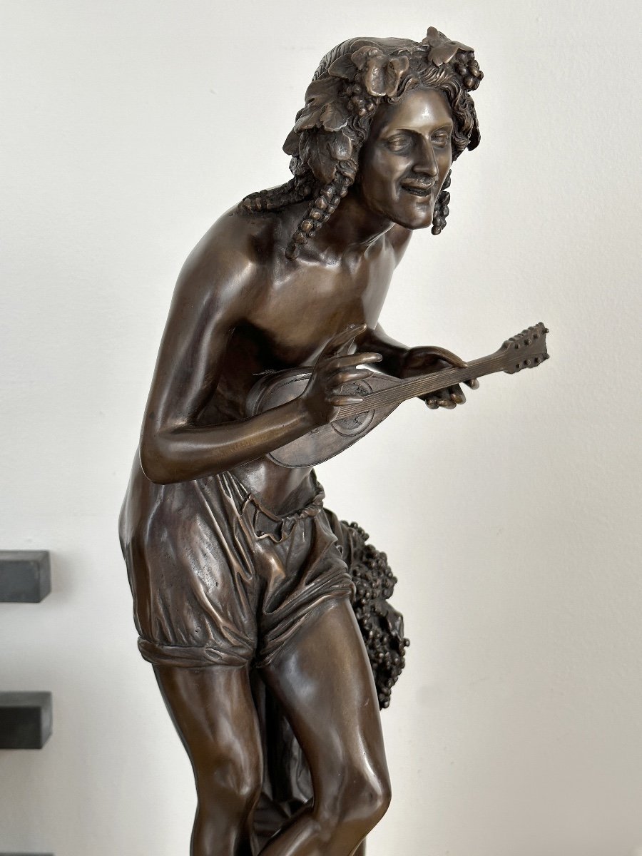 Harvester… - F. Duret - Bronze-photo-2