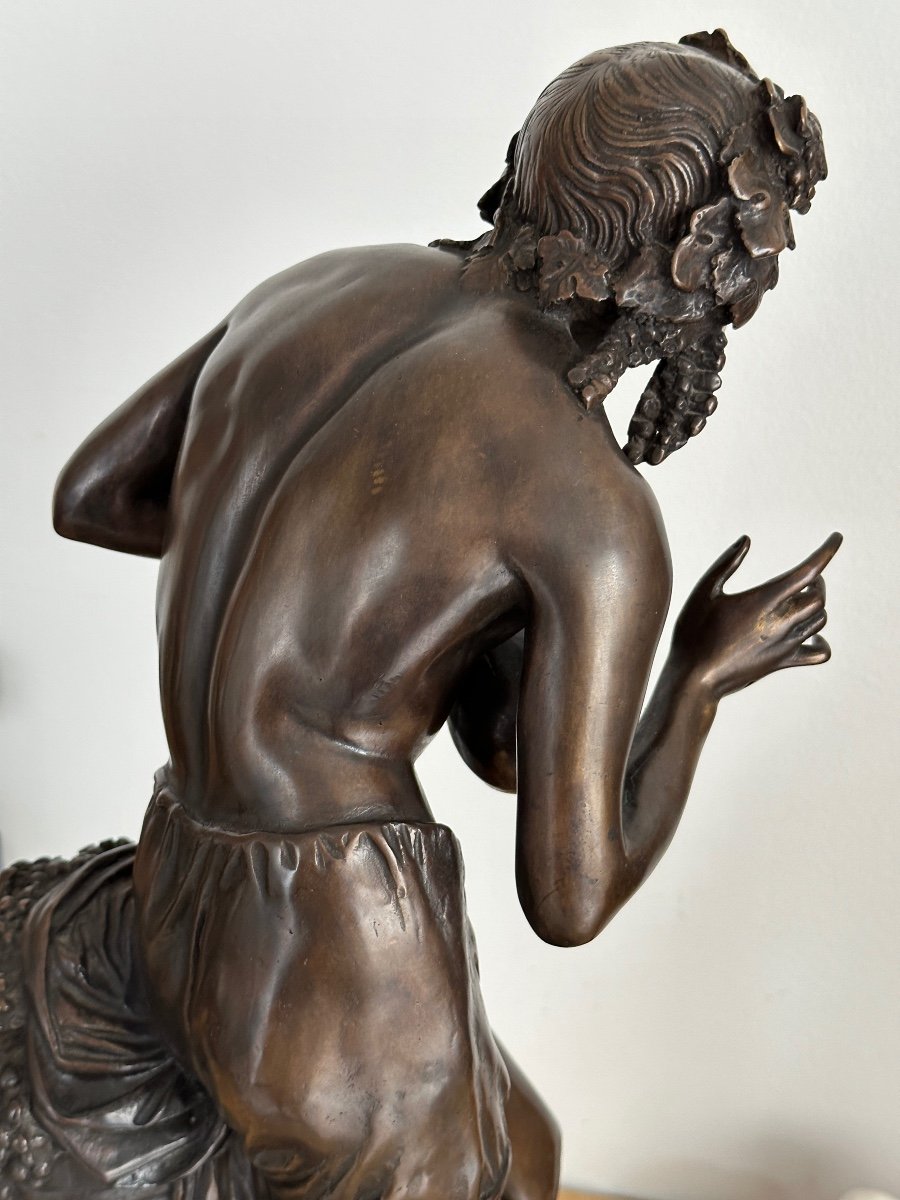 Harvester… - F. Duret - Bronze-photo-5