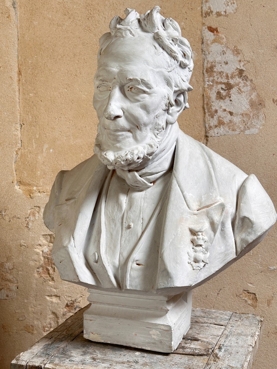 J. Willems - Bust Of M. De Meester De Bocht, 1875.-photo-2