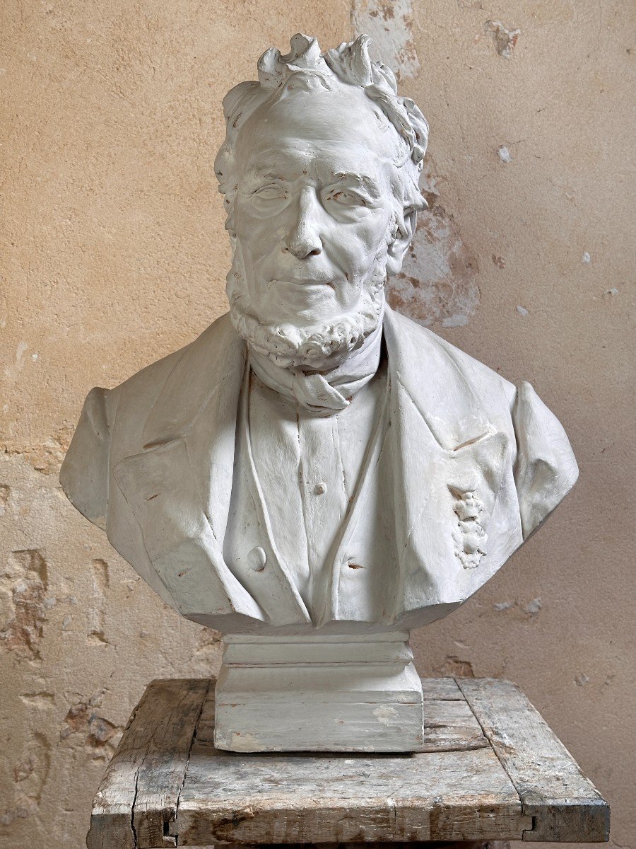 J. Willems - Bust Of M. De Meester De Bocht, 1875.-photo-8