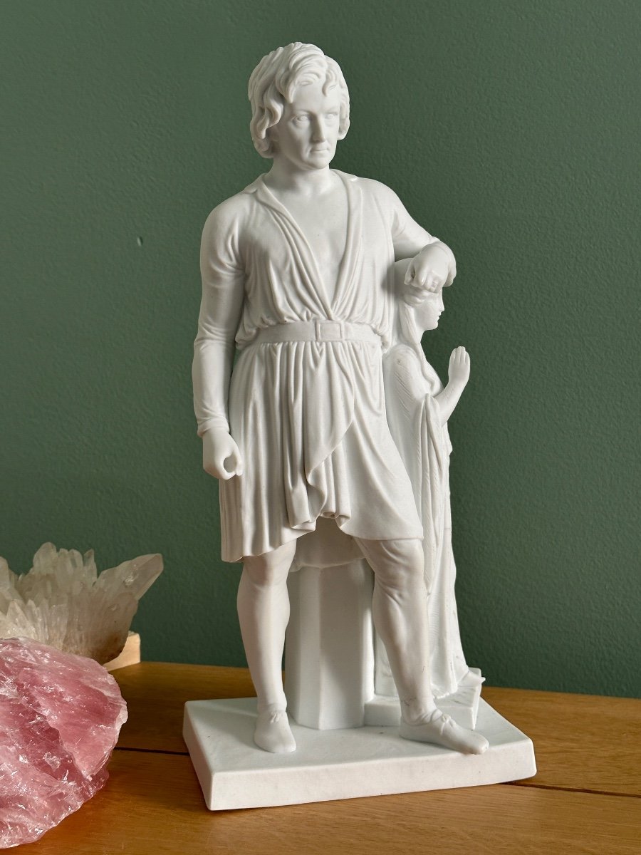 Bertel Thorvaldsen  - Biscuit de porcelaine - Eneret-photo-2