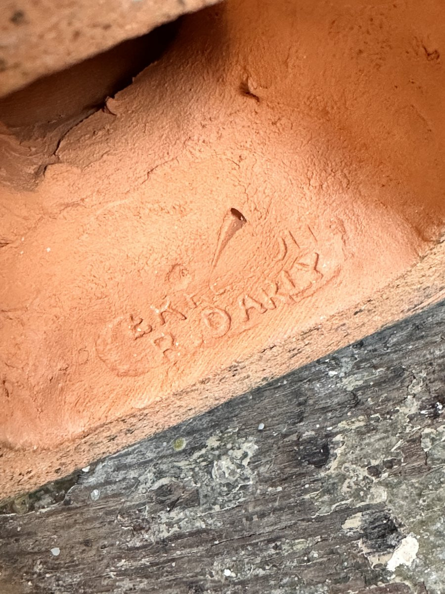 "Pourquoi naître esclave ?" - J-B Carpeaux - Buste en terre cuite-photo-7
