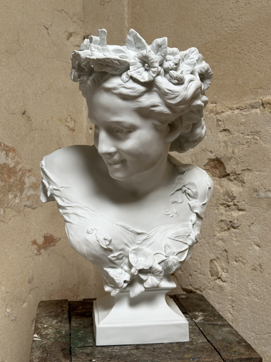 Spring - After Jb Carpeaux - Sèvres Biscuit-photo-3