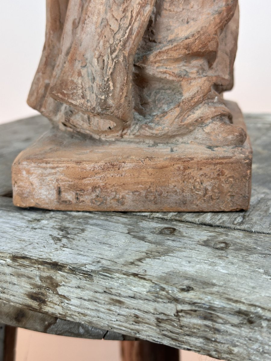 Faust - Alphonse Darville - Signed Terracotta-photo-6