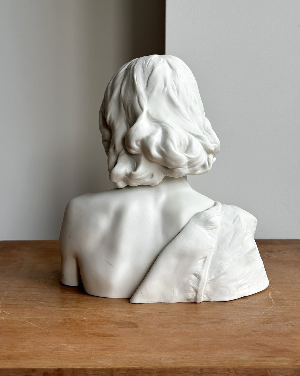 Saint Jean-Baptiste - Alfred Lenoir - Biscuit de Sèvres-photo-3