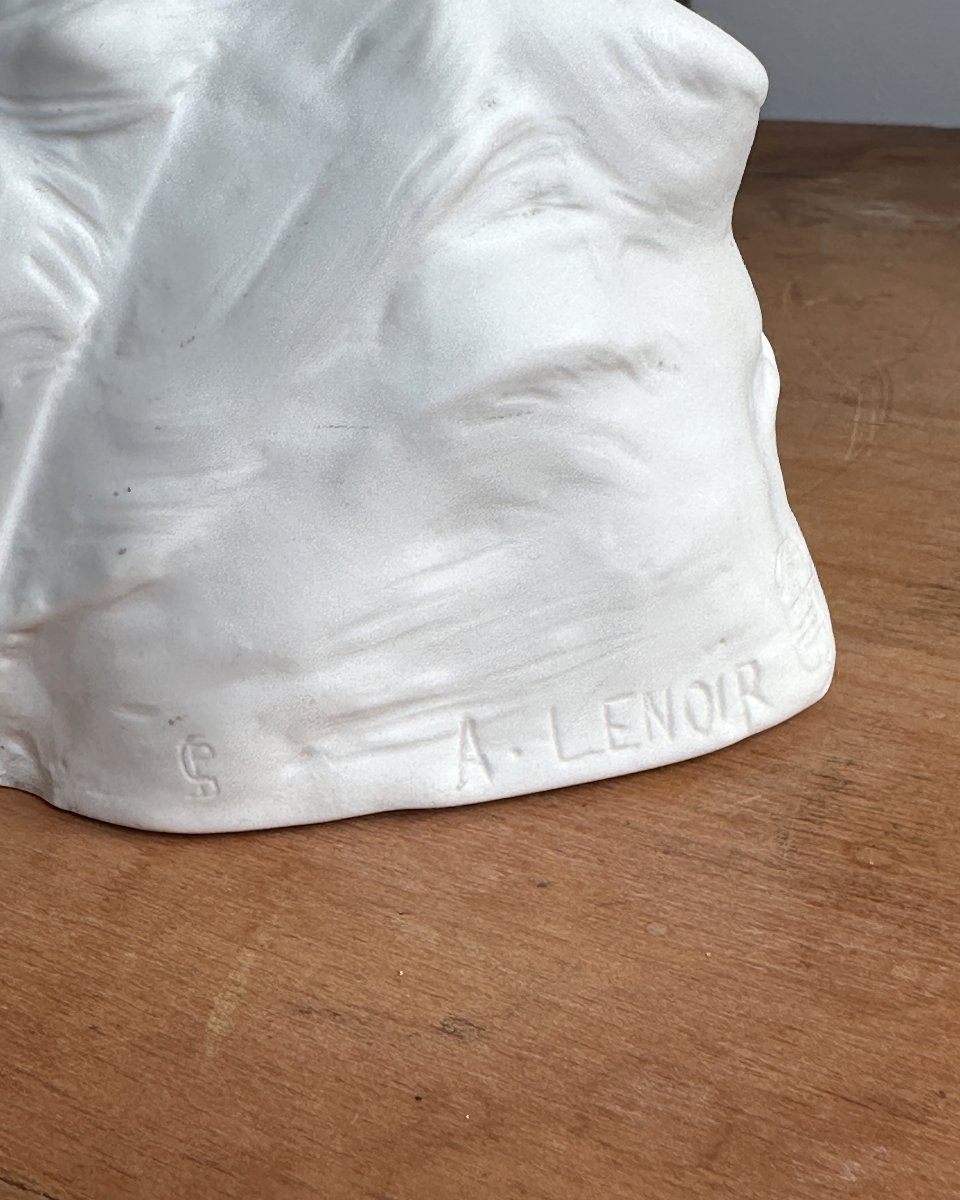 Saint Jean-Baptiste - Alfred Lenoir - Biscuit de Sèvres-photo-3