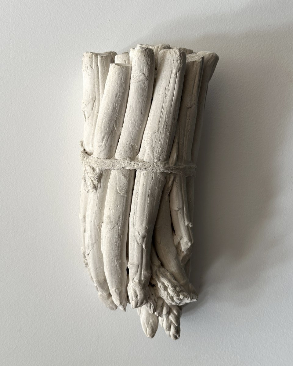 Hommage à Manet - Asperges en plâtre-photo-2