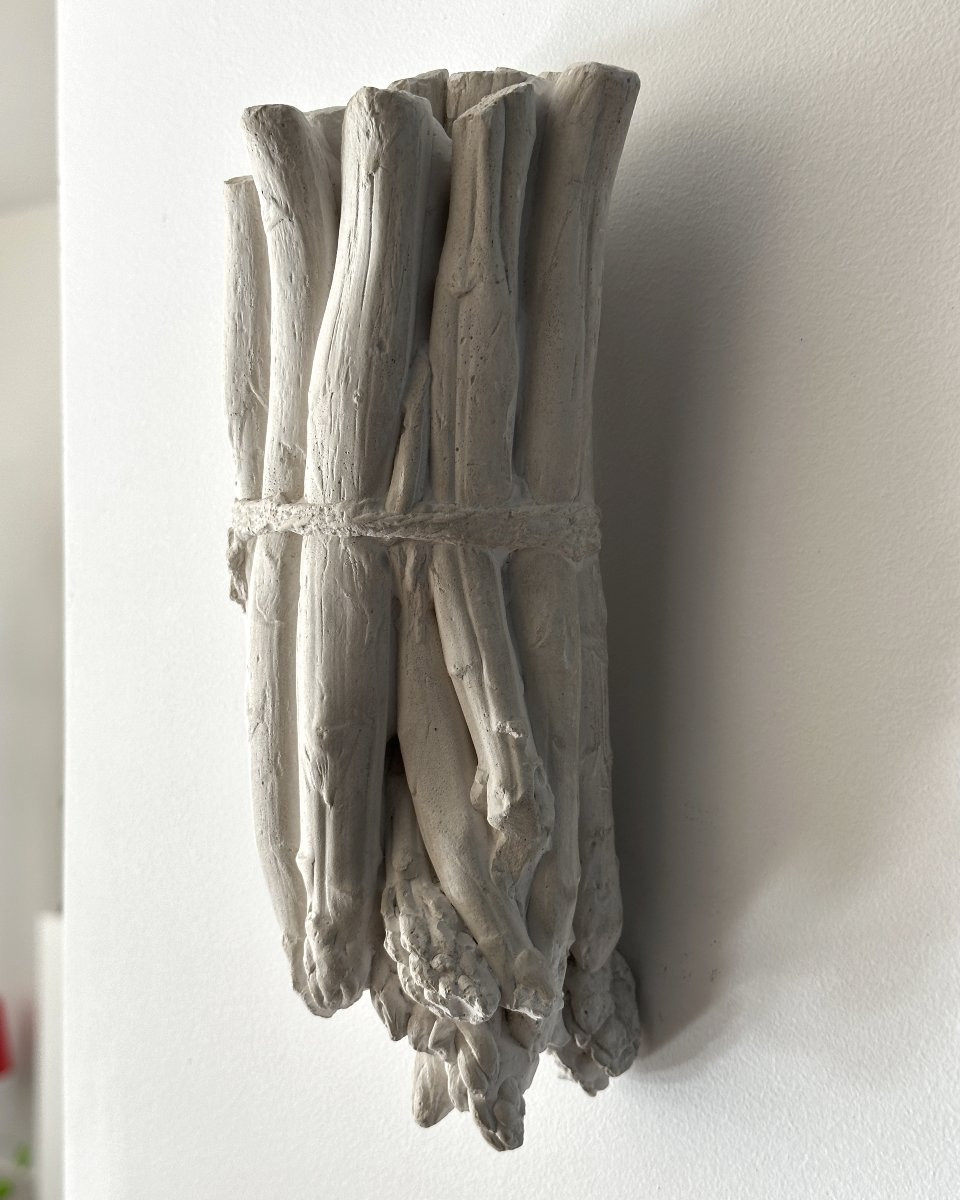 Hommage à Manet - Asperges en plâtre-photo-4