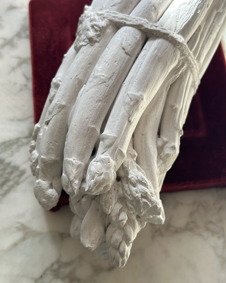 Hommage à Manet - Asperges en plâtre-photo-4