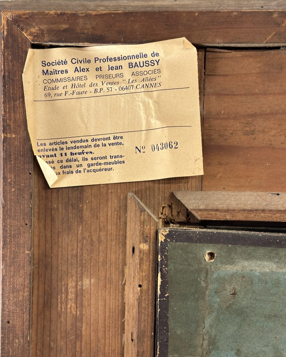 Portrait - French School, 19th Century - Pastel On Paper-photo-3