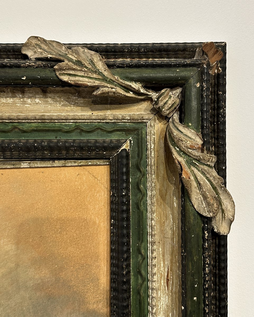 Portrait - French School, 19th Century - Pastel On Paper-photo-4