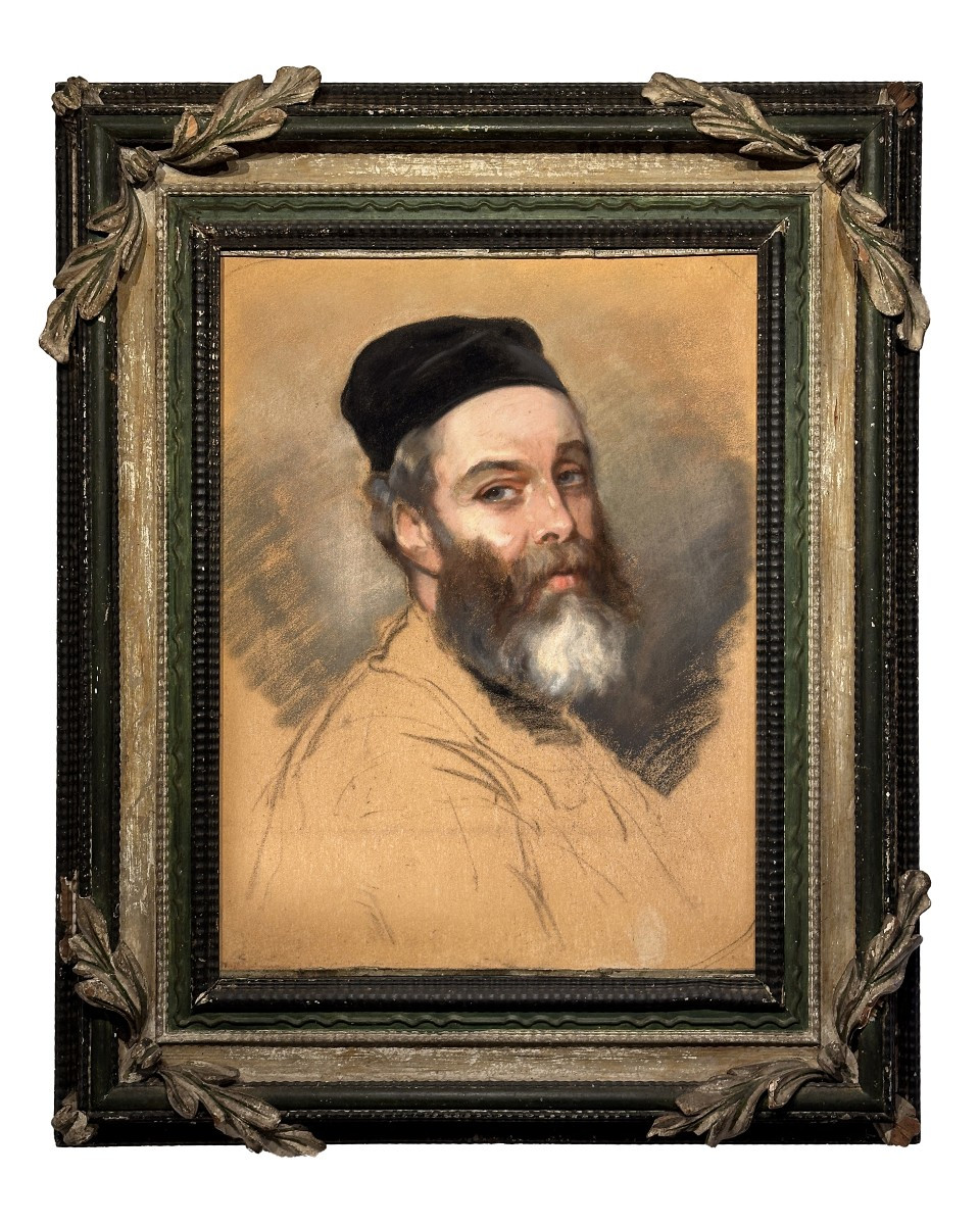 Portrait - &Eacute;cole Fran&ccedil;aise du XIXe - Pastel sur papier-photo-6
