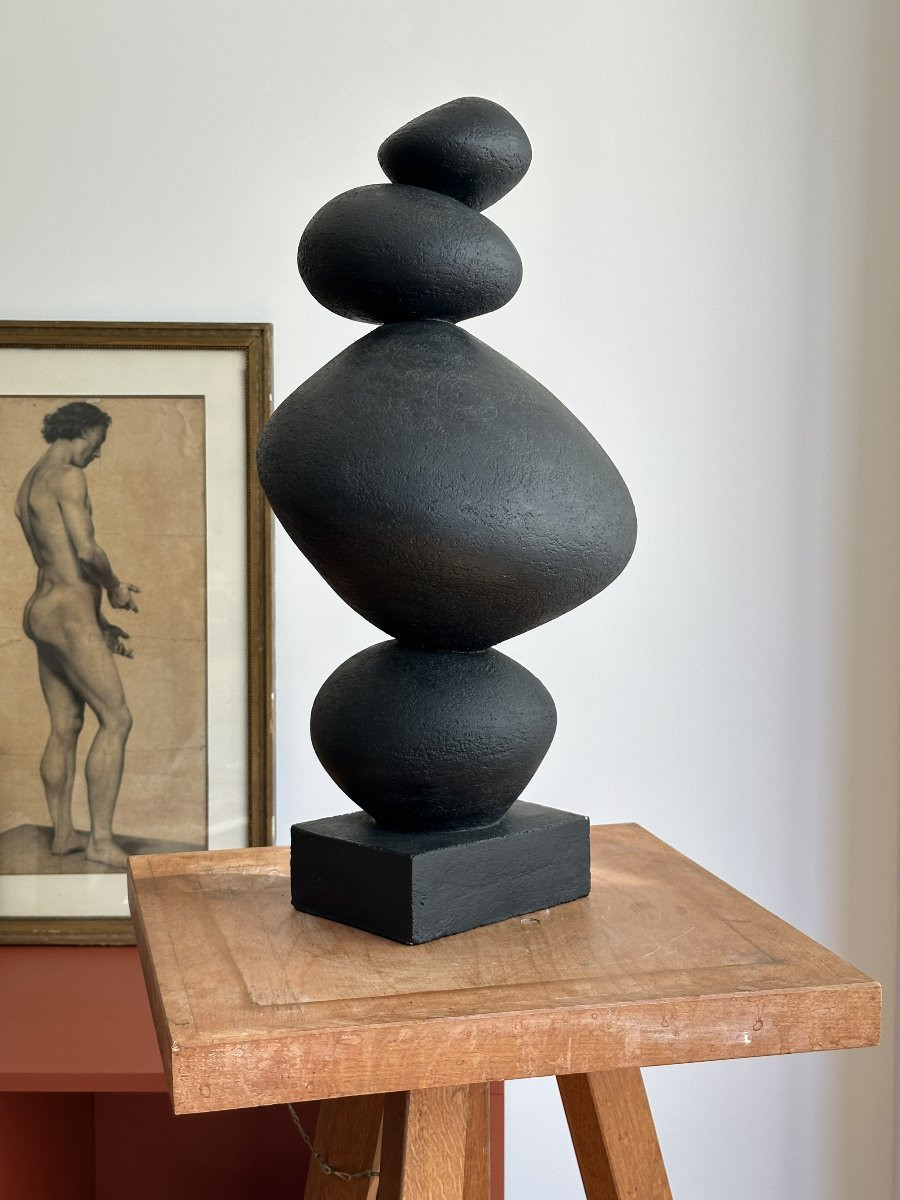 Sculpture Zen - Terre cuite - Anonyme-photo-3