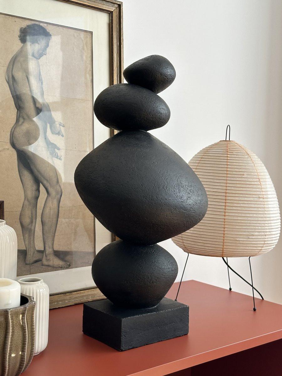 Sculpture Zen - Terre cuite - Anonyme-photo-4