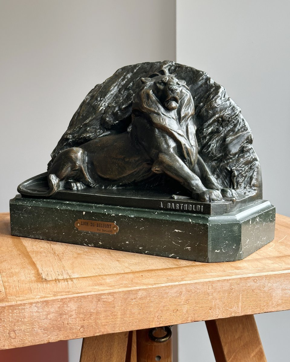 Lion Of Belfort - After Auguste Bartholdi - Regule-photo-3