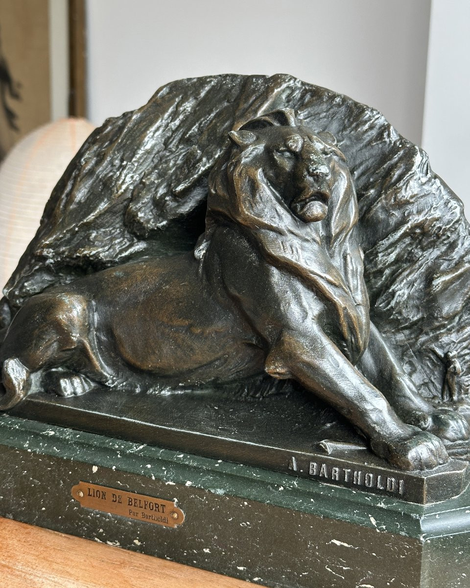 Lion Of Belfort - After Auguste Bartholdi - Regule-photo-1