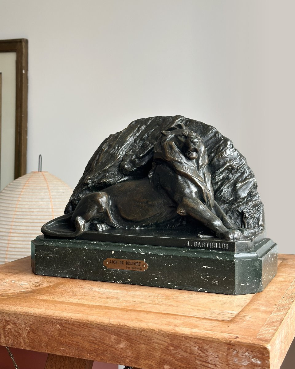 Lion Of Belfort - After Auguste Bartholdi - Regule-photo-3